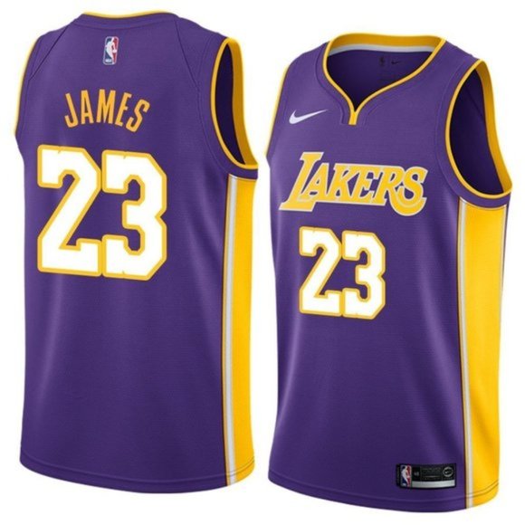 lebron lakers purple jersey